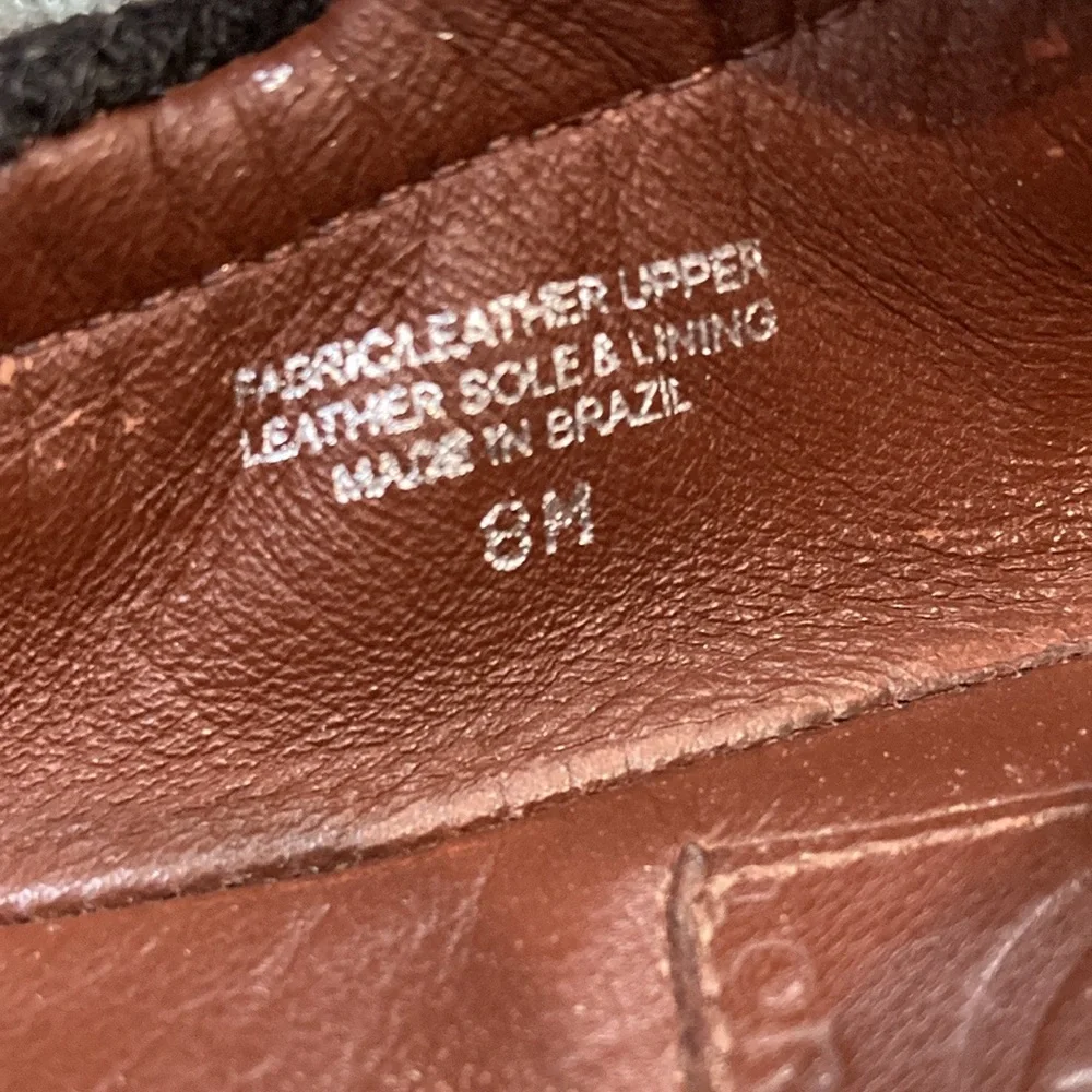Tory Burch Ambrose Wool Leather Flats 8